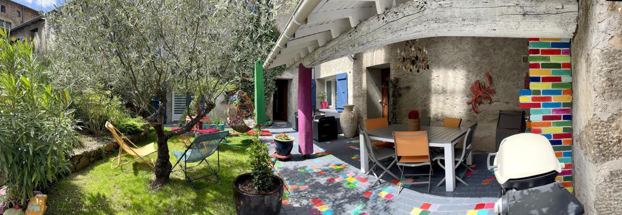 Apartmán Art De Vivre En Couleurs Malleval Exteriér fotografie